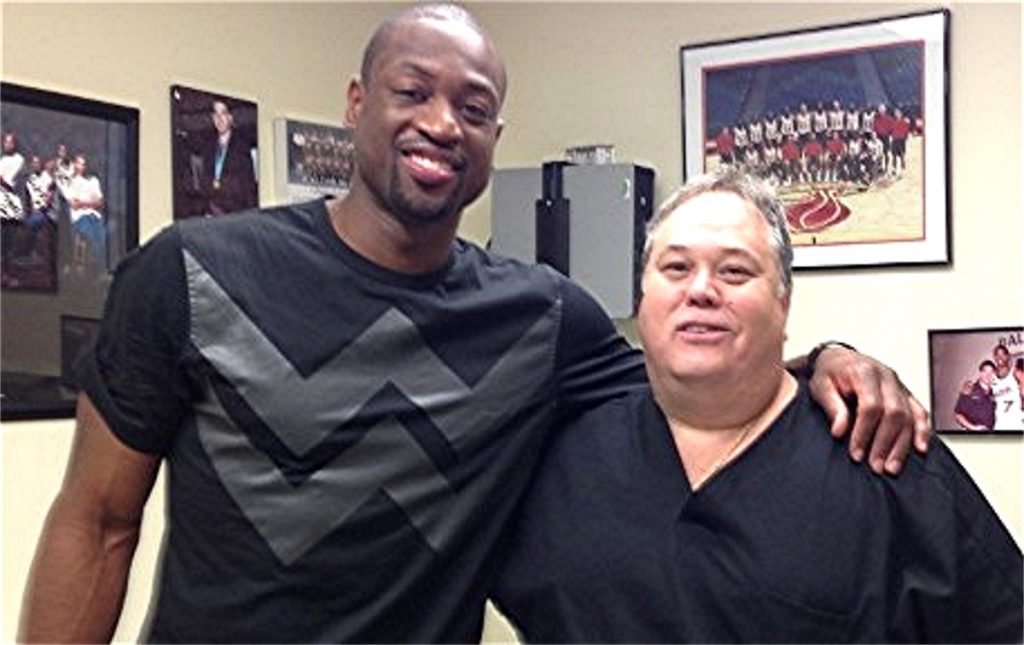 Dwayne Wade has Shock Wave therapy to Overcome Knee Injury